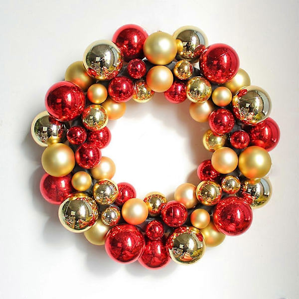 Julgranskulor Krans 35cm Hängande Boll Ornament Hängande Tillbehör