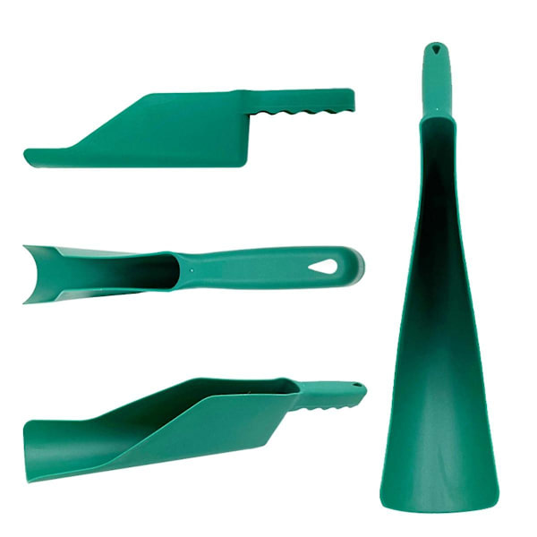 2 st Gutter Cleaning Scoop Gutter Getter Cleaner Takrännor Rengöringsverktyg för Dike Takfönster Trädgård Rengöringsspade