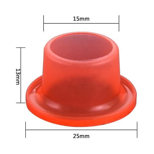 Lækagesikker silikoneprop til vandhane Nem installation Rørforseglingsringe til reparation af rør White 10pcs