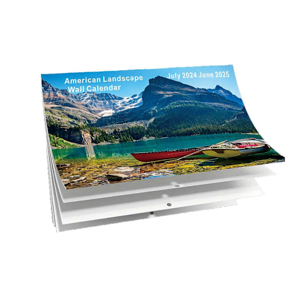 Adventskalender 2024 A3 Storlek 2024 7 Månader 2025 Kant Europa Och Amerika Brittisk Stil Fotokalender Med Olika Foton Varje Månad_c24070421 Blue