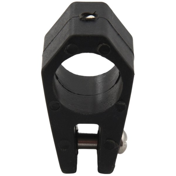 24 kpl / set Universal Nylon veneen cover Bimini Top Deck Sarana Leuka Liukusilmukkapää Black