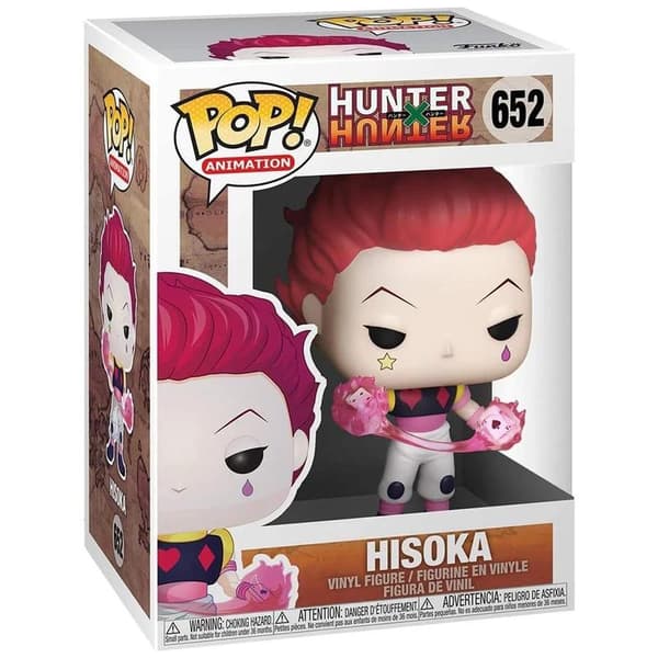 Funko Pop Anime Hunter x Hunter Hisoka 652 Vinyl Figur