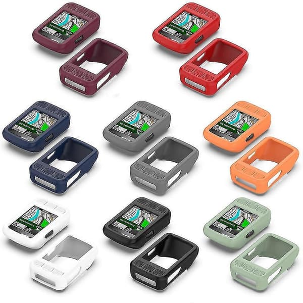 För Wahoo-elemnt Bolt V2 Cykeldatorfodral Skydd Halkfritt Skärmskydd Orange