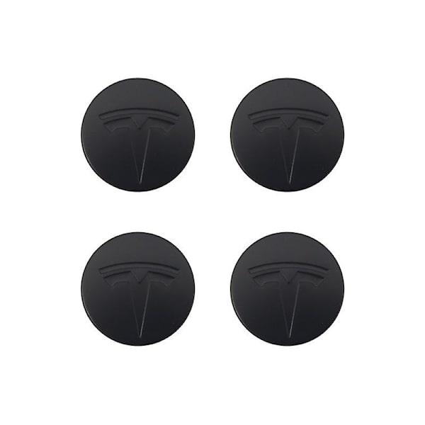 Hub Center cap, kompatibel med Tesla Model 3, (fyra förpackningar)