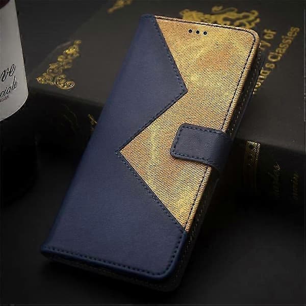 PU-läderfodral med kortfack för Fairphone 5 Blue