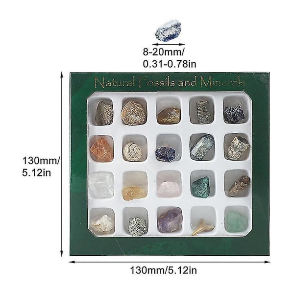 Rocks And Minerals Collection Rock Science Kit 20 st Kristaller Geosciences Industries Classroom