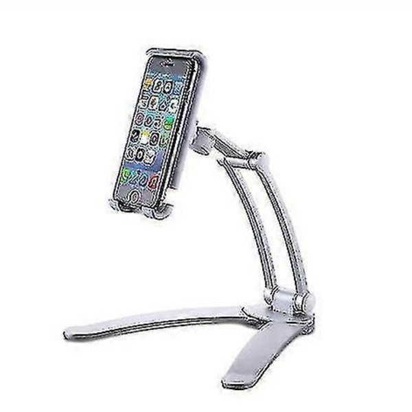 Aluminiumslegering Skrivebord Tablet Stativ (hvit mount)