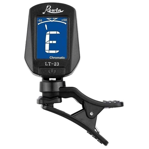 Gitar Tuner Clip On Tuner For elektriske akustiske gitarer Bass Kromatisk fiolin B