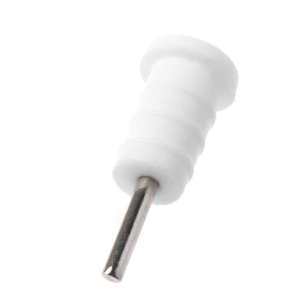 10 sæt Micro USB-portbeskytter, 3,5 mm jackstikstøvprop, SIM-værktøj til Android Black