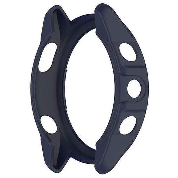 Kompatibel med Garmin Forerunner 265 Mjukt TPU-klockfodral Stötsäker Bumper Ramöverdrag Blue