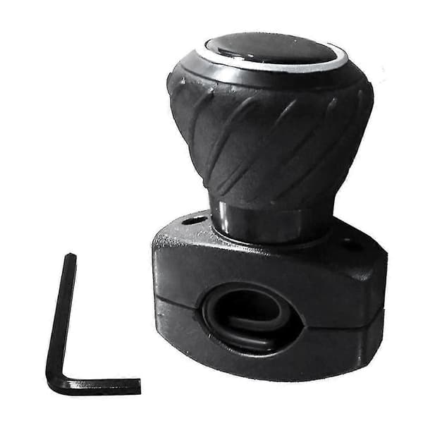 Ratskifterknop til traktor, passer til rat op til 31,7 mm tykke Svart