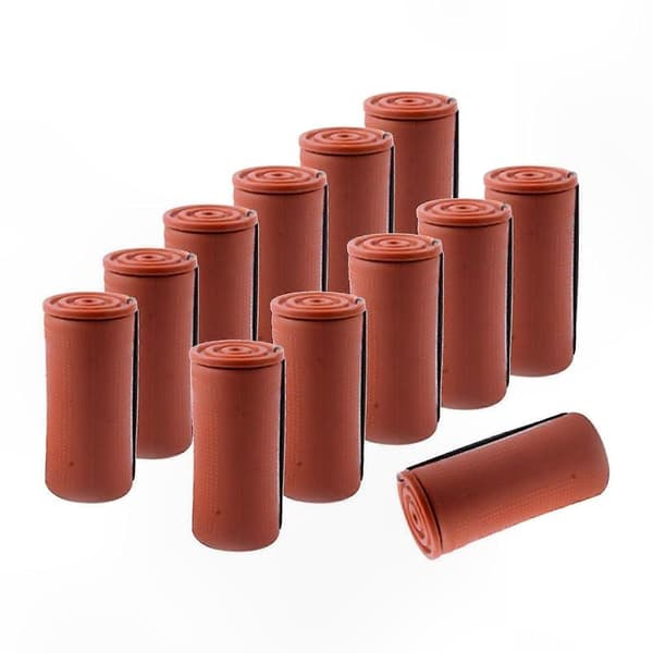Små Medium Store Permanentstave til Naturlig Bølget Hårstyling 12Pcs 4cm