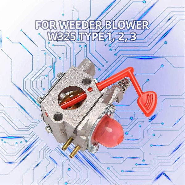 Forgasser for McCulloch P200C blåser WT-875 reservedel MAC MC200VS Silver