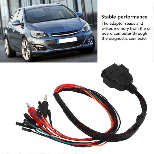 OBD2 Breakout Tricore-kabel 12V 16-benet Fleksibelt ECU-programmeringsarbejdsbord Pinout-kabel Passer til MPPS-serien