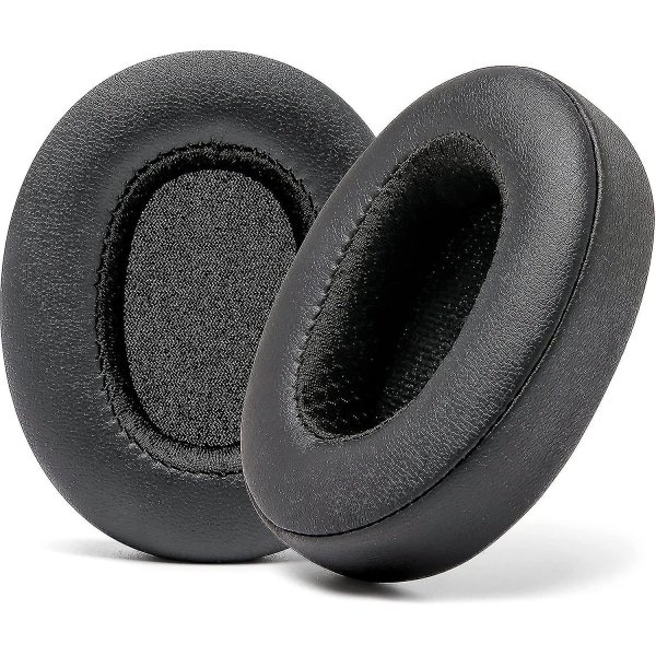 Øreputer for Skullcandy Crusher/evo/hesh 3 hodetelefoner og mer | Forbedret holdbarhet og tykkelse for forbedret komfort og støyisolering | Svart