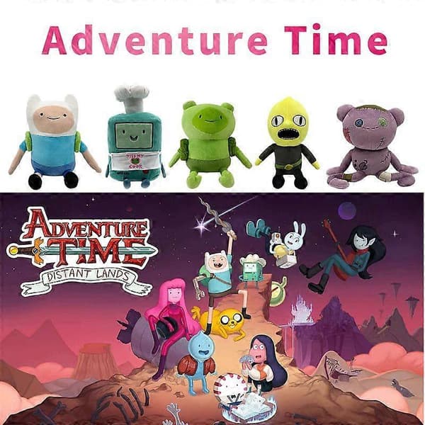 Adventure Time Plyschleksak Mjuk Stoppad Docka Barnpresenter E