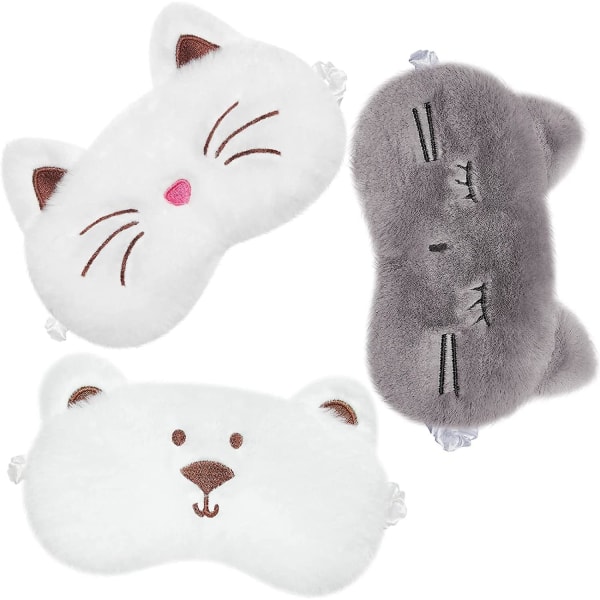 Sleeping Mask Child 3 Pieces Eye Mask Cute Animal2