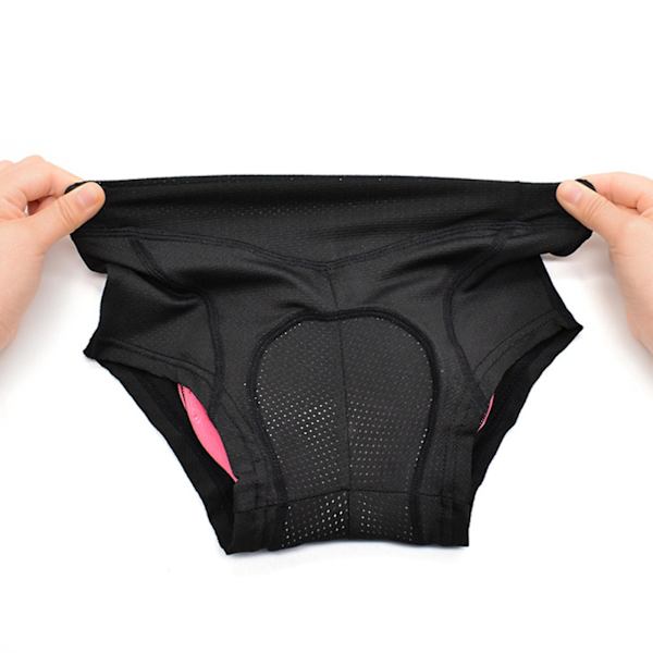 Sykkelundertøy for kvinner, 4D polstret sykkel-sykkelshorts Sykkel Sykkel Rideunderbukser MTB Mountain, 100 % nytt Black S