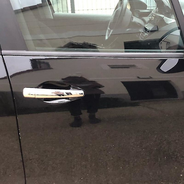 Til Peugeot 208 2012-2018 Luxuriou krom udvendigt dørgrebsdæksel