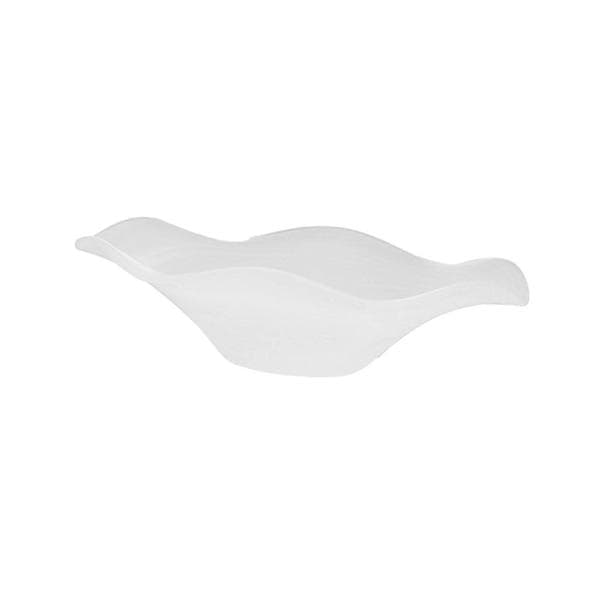Glass fruktskål serveringsfat godteriskål moderne elegant desserttallerken White