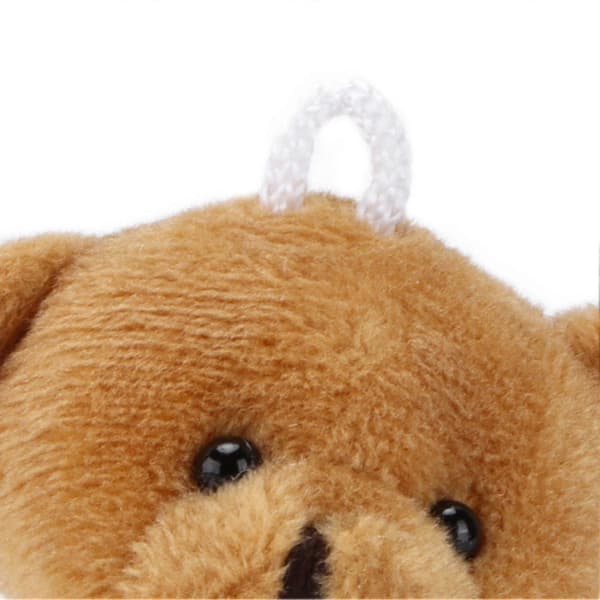 12 stk. Mini Udstoppede Bjørne Komfortable Bløde Søde Mini Teddy Plyslegetøj til Bryllupsfødselsdagsdekorationer