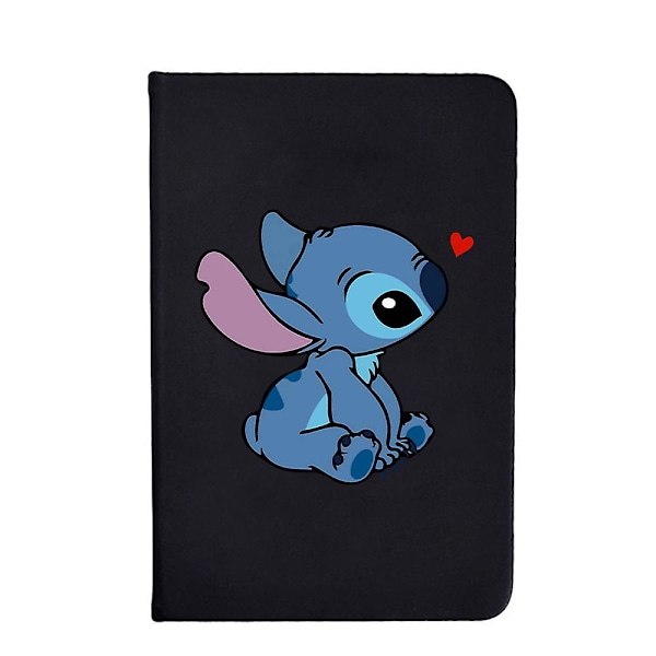 Disney Lilo & Stitch söt tecknad anteckningsbok i konstläder, dagbok, dagsplanerare, skolmaterial, barnpresent C