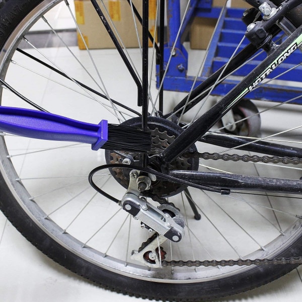 Bike Chain Cleaner Kit, Cykel Chain Cleaner Gear Brush Quick Clean Tool för alla typer av cykel-/cykelkedjor till mountainbike