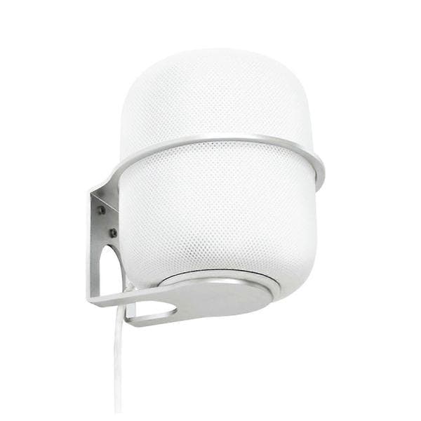 Robust väggfäste i metall för Apple HomePod 2 Smart Audio-högtalarfäste White