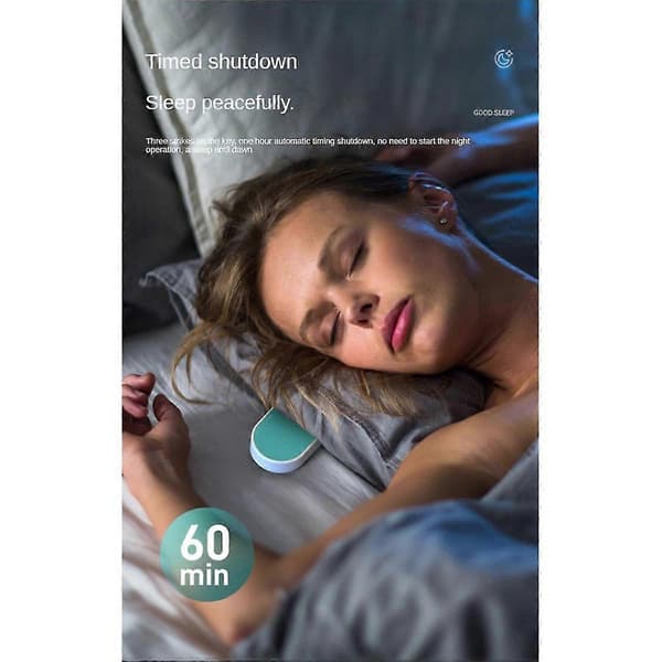 Pute Bluetooth-høyttaler Hvit Støy Søvnlydboks, A