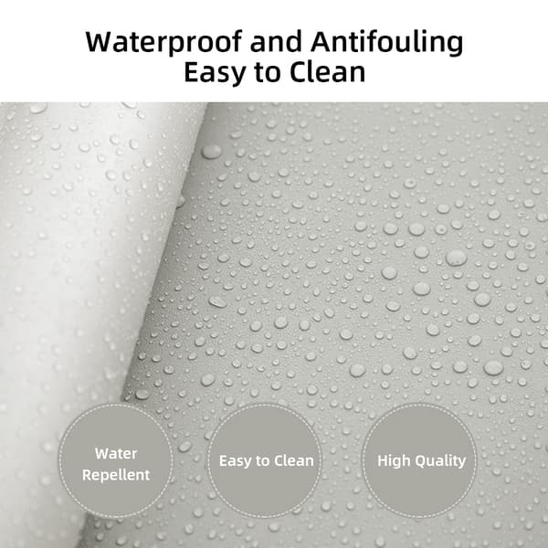 Large PU Leather Office Desk Protector Mat Waterproof Mouse Pad (Pink, 60x30cm)