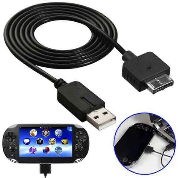 USB-oplader opladerkabel til Sony PS Vita Data Sync opladerkabel PSV PSP Vita