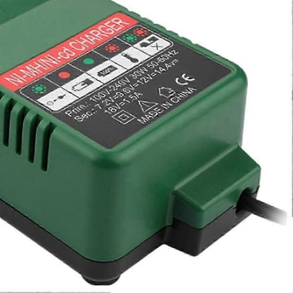 MT1008 Universal batterilader for elektrisk drill 7.2/9.6/12/14.4/18V for MaKita, EU-plugg