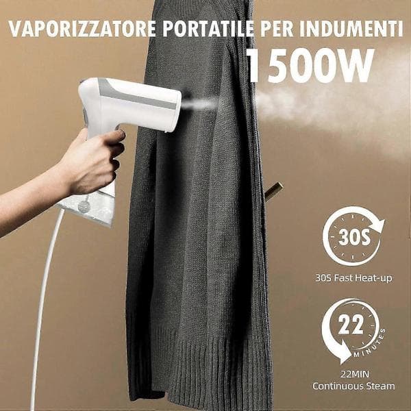 Tøjdamper, 1500W Tøjdamper, Vertikal Tøjdamper
