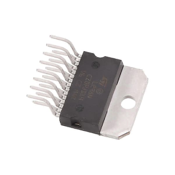 Moottoriohjain robotiikkaan L298N puolisilta IC musta 0,5 5