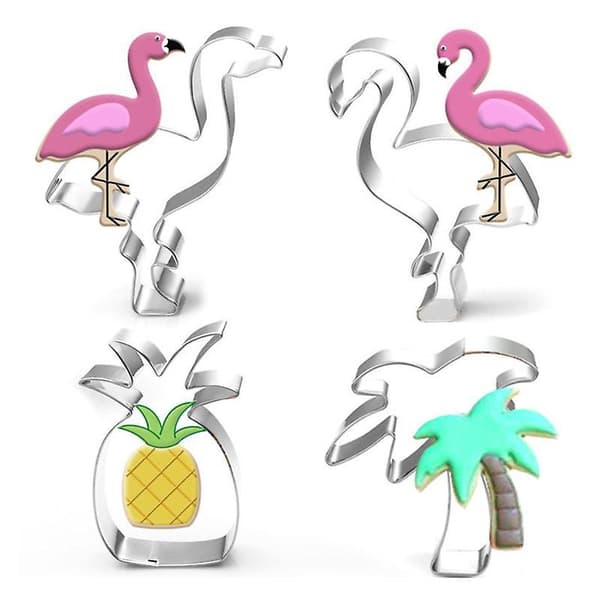 5-delt Flamingo Kakeformsett, Kakebakeverktøy