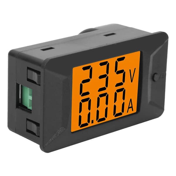 PZEM‑026 AC 40‑400V 100A Dobbelt Digital Spænding Ampere Panel Meter Amperemeter Voltmeter 110‑220V