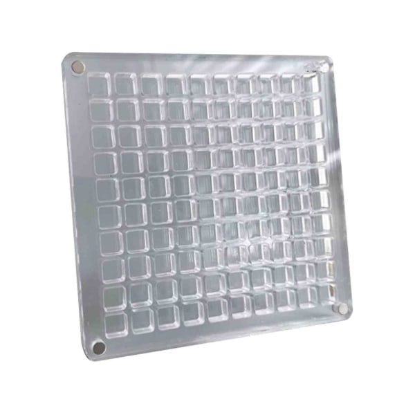 Akryl Magnetisk Seashell Display Box, 36/64/100 Grids Klar Akryl Seashell Display Box, 100 % ny -GSL 100 Grids
