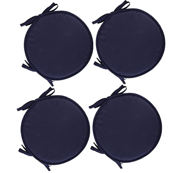 Puter Uteplass Hjem Innendørs/utendørs Stolputer Ro Sete Fortykket Spisestue Stol Pute Ro krakk Big Red 2pcs