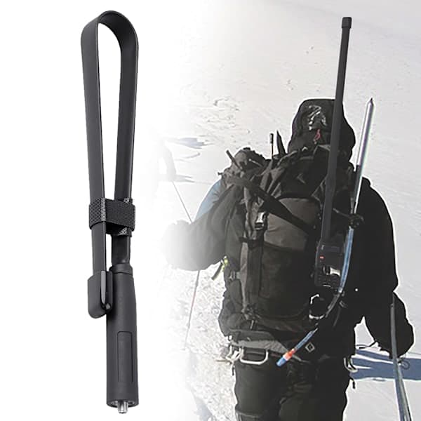 33/48 cm foldbar antenne til Baofeng UV5R 48 cm