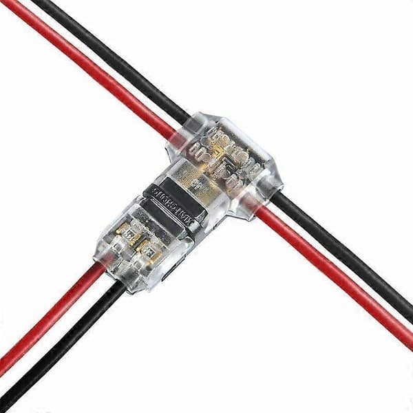 12 stk. T-kabelstik til 12V vandtætte elektriske ledningsforbindelser