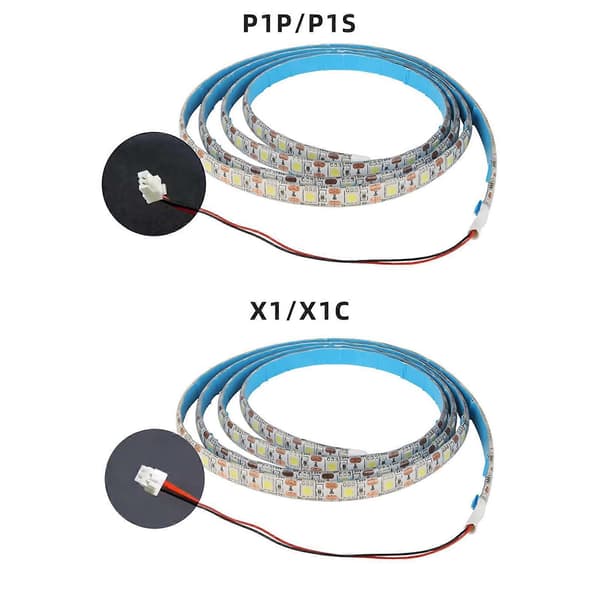 3D-printer lysbjælke LED LightStrip multifunktionel til Lab X1/X1C/P1P P1S 5V belysningsløsning X1 X1C