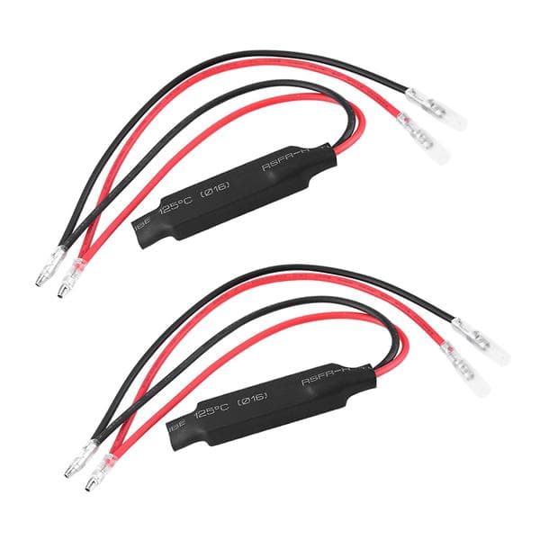 25W 6.8ΩJ Motorcykel LED Blinklys Indikator Lys Belastningsmodstand Fix Fejl Flash Controller