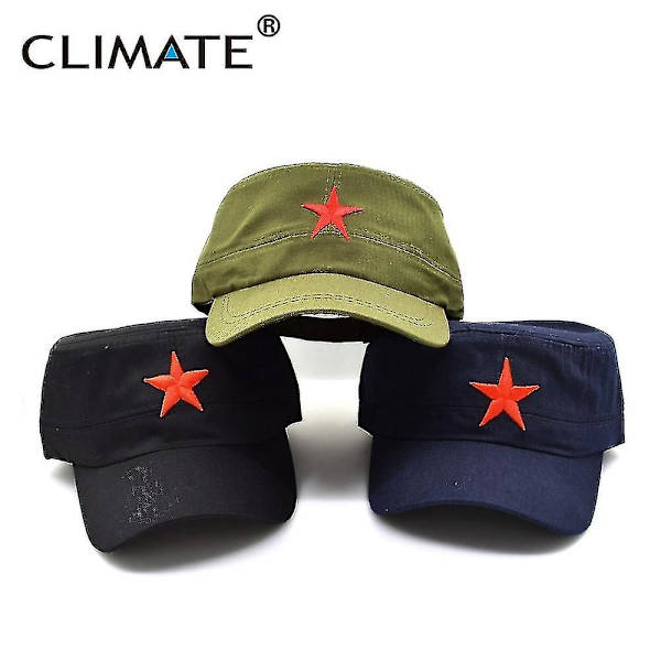 Kommunistiska Cap Kepsar Mössor Herr Röd Stjärna Armé Cap Fest Herr Internationella Brigader Platt Topp Cool Army Hat Kepsar Manbeanie 50to59cm Huvud