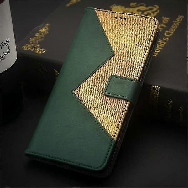 PU-läderfodral med kortfack för Fairphone 5 Green