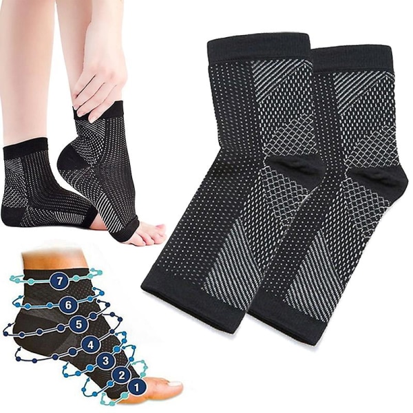 1 par Dr Sock Soothers Sock Anti Fatigue Compression Foot Sleeve Brace Support L XL