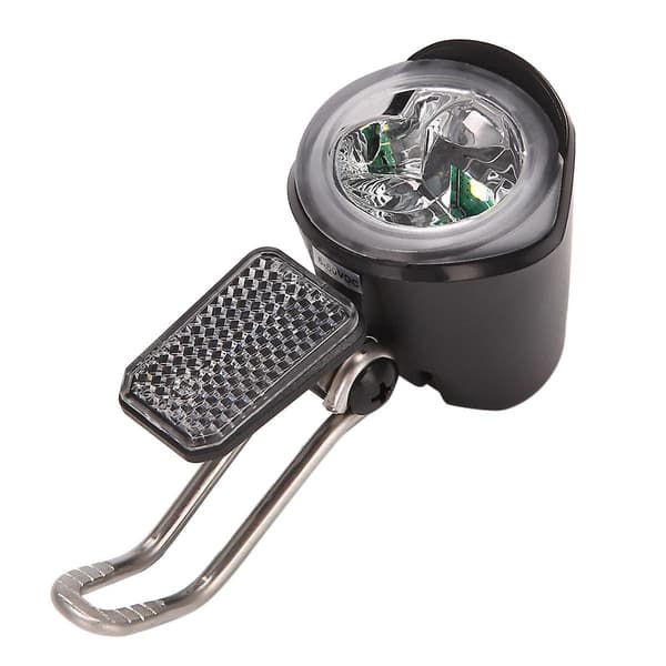E-Sykkel LED-Frontlys 6V 12V 24V 36V 48V 60V Sykkellys Vanntett Frontlys Vanntett black
