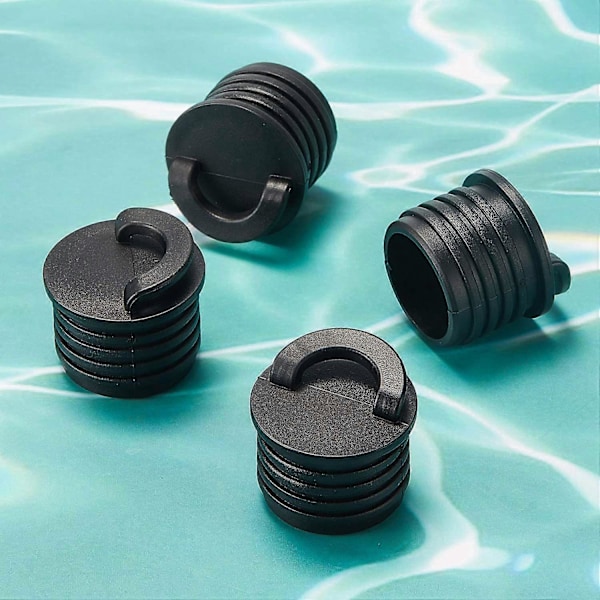 8 st 32 cm båt pluggar pluggar kajak avloppsplugg kajak pluggar för kajak kanot black