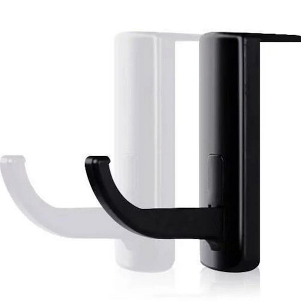 Fornnerg Hörlurar Hörlurshållare Rack Vägg PC Monitor Hängare Stativ Krok för headset White
