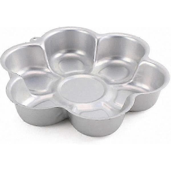 3D Blomsterformet Bageform i Aluminium til DIY Fødselsdagskager