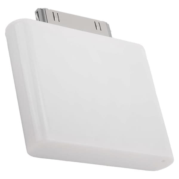 30-pin Bluetooth 4.1 lydsender for iPod Mini iPod Classic iPod Nano Touch (hvit) Vit